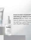 Medik8 skincare products for wrinkle reduction and skin renewal.