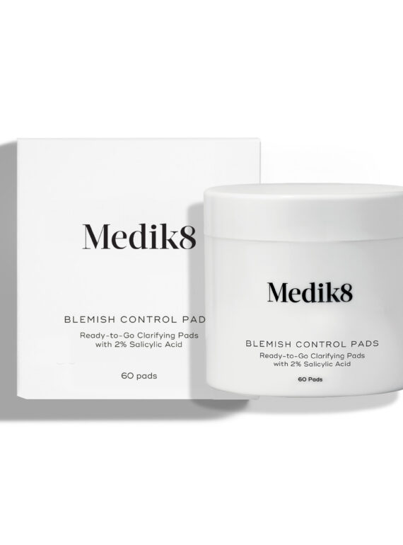 Medik8 blemish control pads packaging.