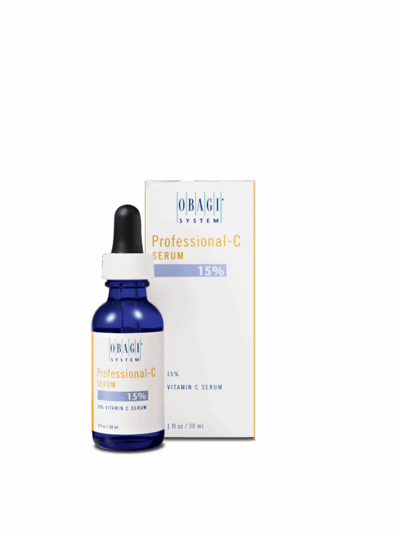 Obagi Professional-C 15% Vitamin C serum bottle and box.